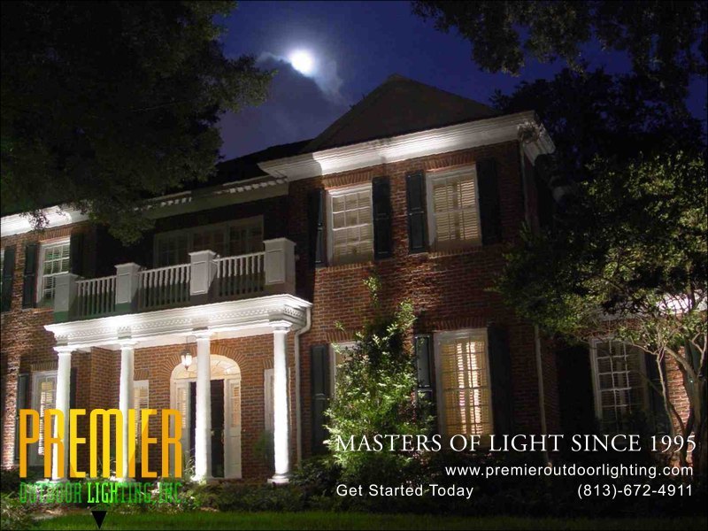 Architectural Lighting Install in St Pete Florida in Architectural Lighting photo gallery from Premier Outdoor Lighting