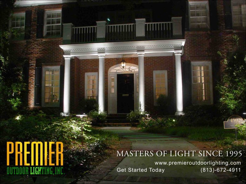 Architectural Lighting  Project in Wesley Chapel in Architectural Lighting photo gallery from Premier Outdoor Lighting