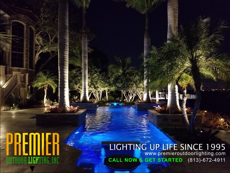 Outdoor Colored Lighting LED Installers in Colored Lighting photo gallery from Premier Outdoor Lighting