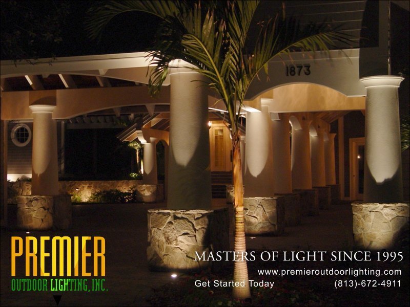 Inground Lighting Techniques  - Company Projects in Inground Lighting photo gallery from Premier Outdoor Lighting
