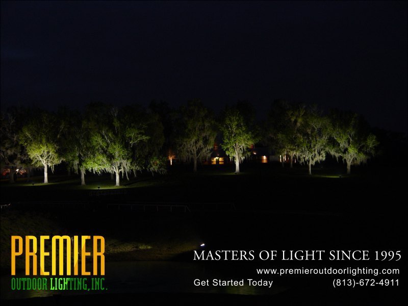 Long Range Projection Lighting Techniques  - Company Projects in Long-Range Projection Lighting photo gallery from Premier Outdoor Lighting