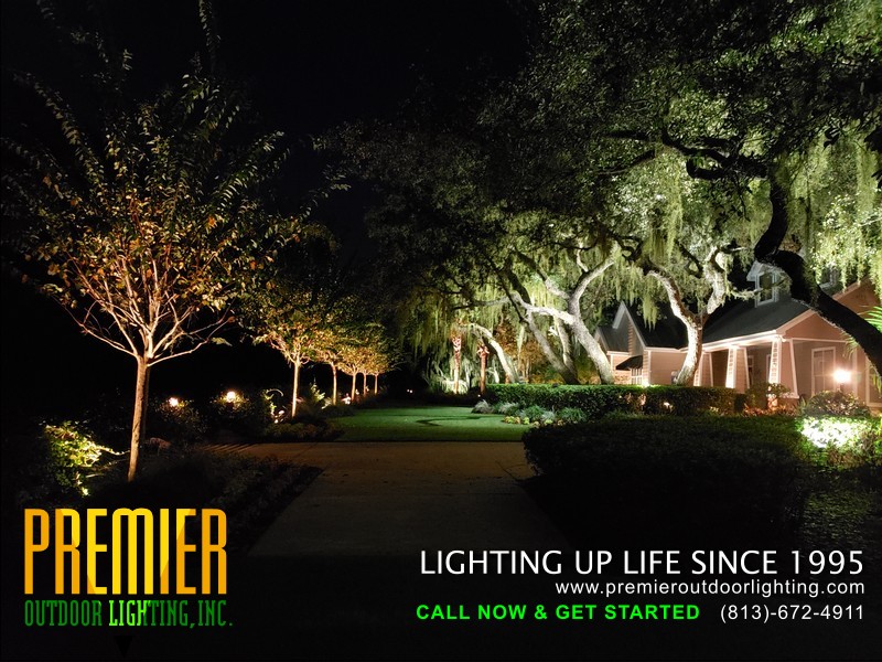 Outdoor Lighting Installer Tampa in Residential Outdoor Lighting photo gallery from Premier Outdoor Lighting