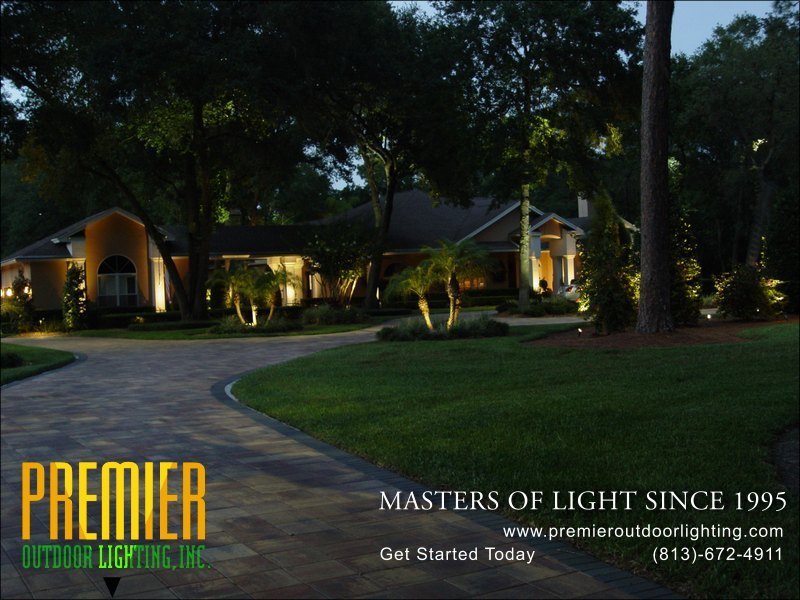 Yard Lighting Techniques  - Company Projects in Yard Lighting photo gallery from Premier Outdoor Lighting